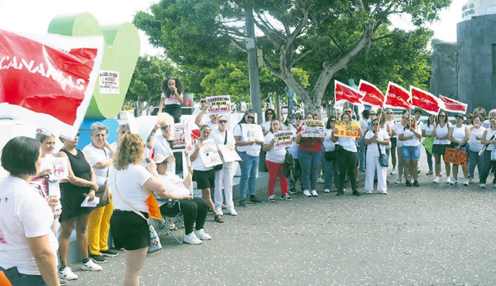 Derechos y trabajo digno para las auxiliares de ayuda a domicilio