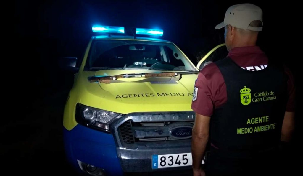 Los cazadores, cazados: sorprendidos con 16 conejos muertos en una reserva natural de Canarias