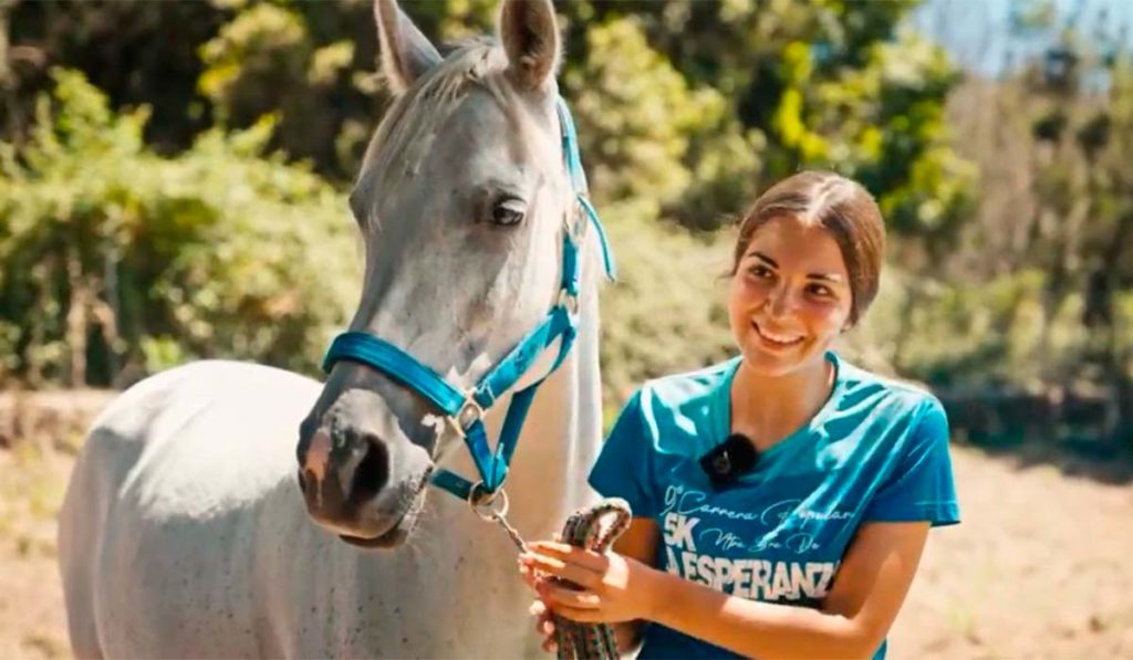Haridian De la Rosa, una joven amazona de Tenerife que cabalga hacia el Campeonato de España