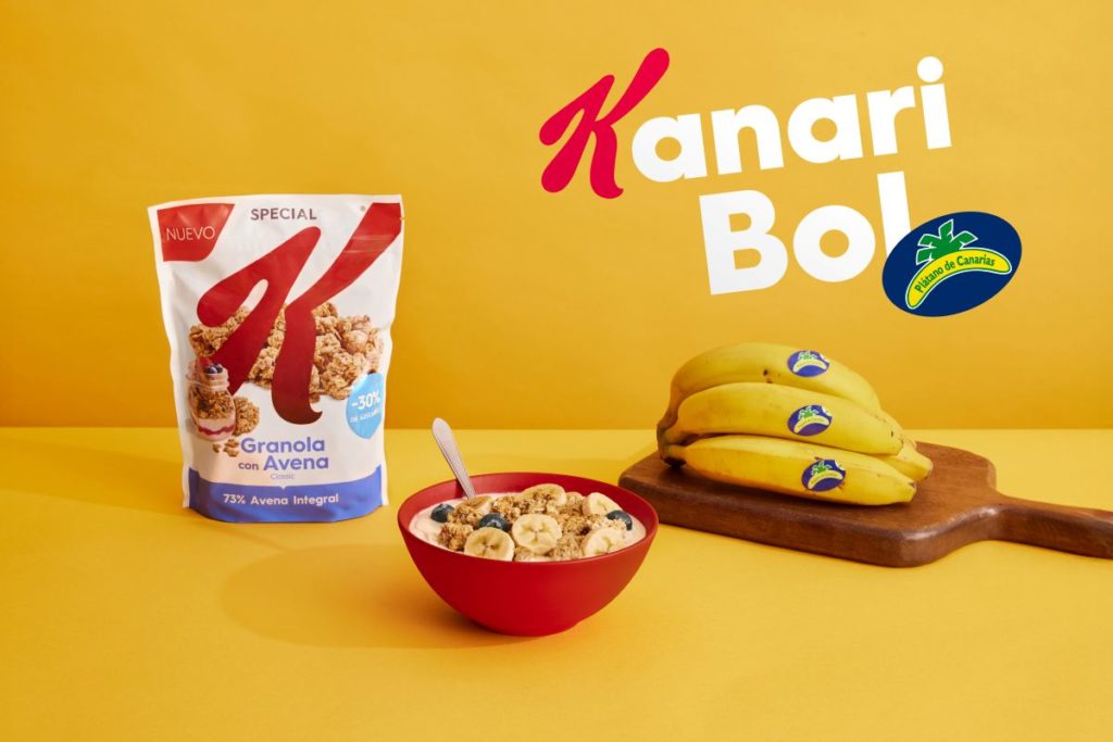 Kanari Bol - Plátano de Canarias y Special K de Kellogg's se alían en el desayuno