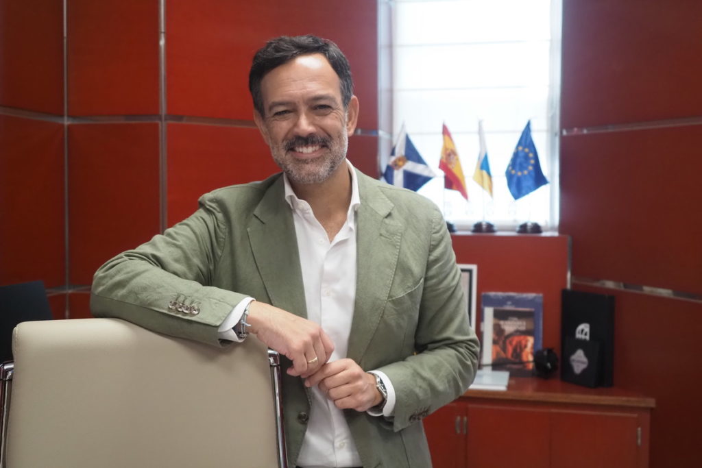 Lope Afonso, vicepresidente del Cabildo de Tenerife. | Sergio Méndez