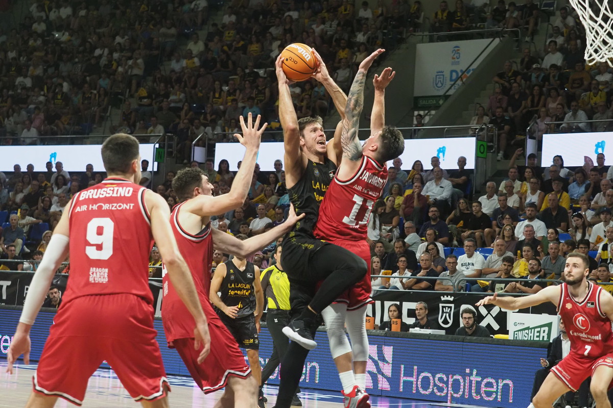 Estreno histórico de la Laguna Tenerife en la Eurocup