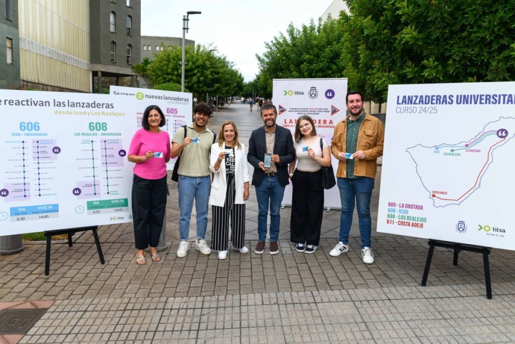 Los horarios escalonados en la Universidad alivian la TF-5
