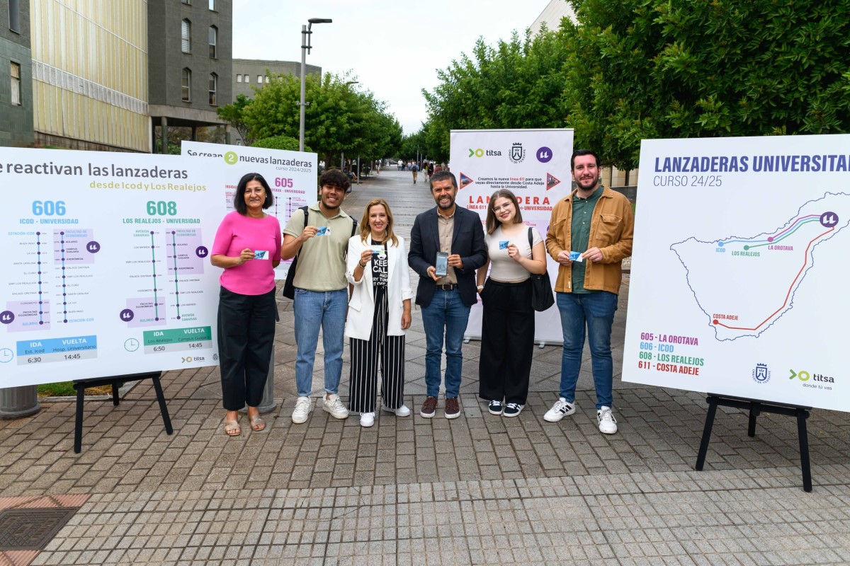 Los horarios escalonados en la Universidad alivian la TF-5