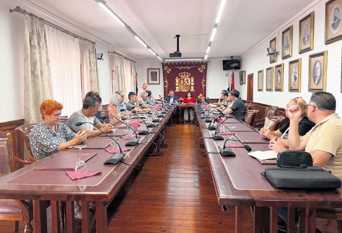 Cabildo, Ayuntamiento y vecinos consensuan las obras en El Pris