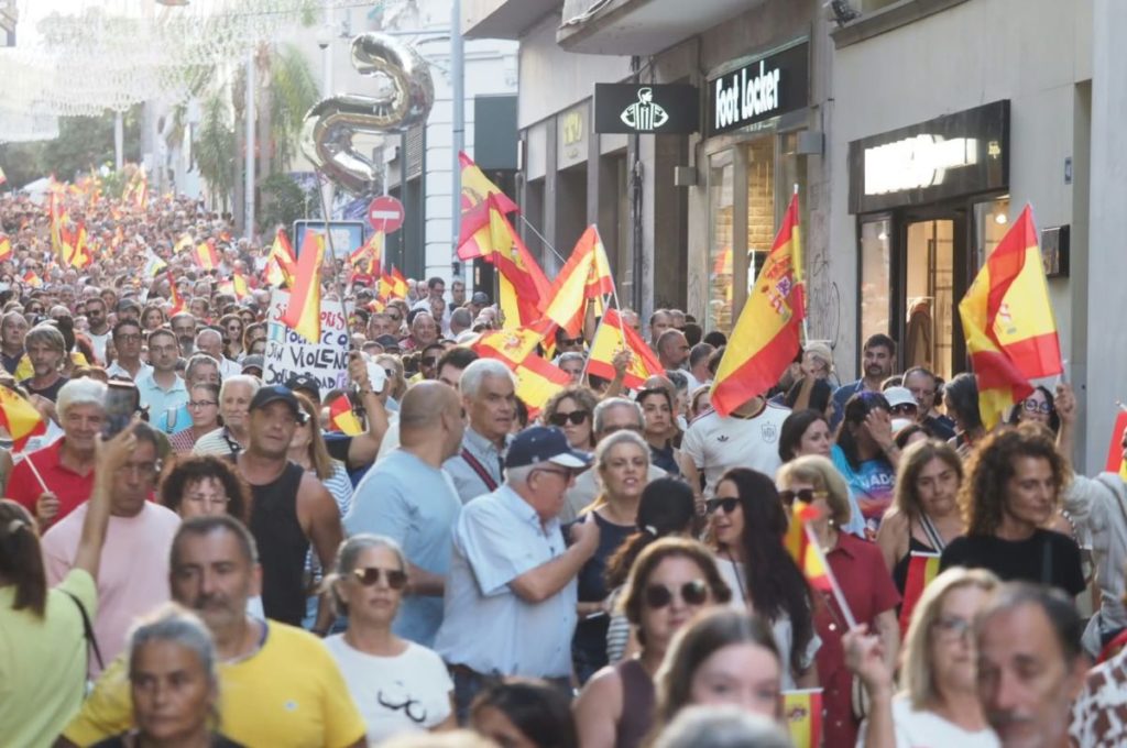 Concentración en Santa Cruz de Tenerife. | Sergio Méndez