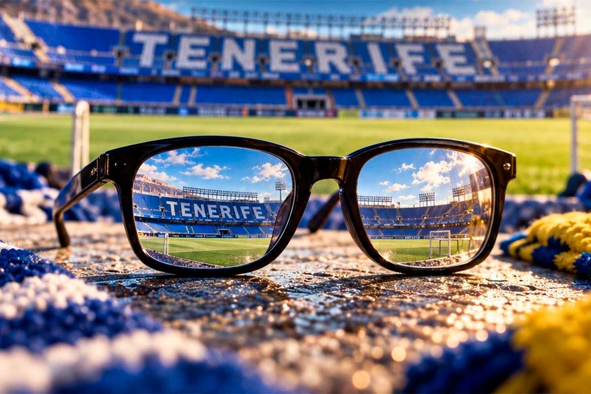 Las gafas de Cervera unen a Tenerife y Cádiz antes del partido en el Heliodoro