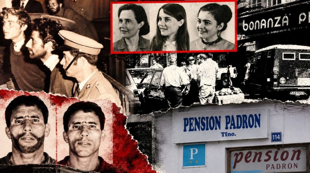 Montaje de varios de los crímenes más conocidos de la historia reciente de Tenerife