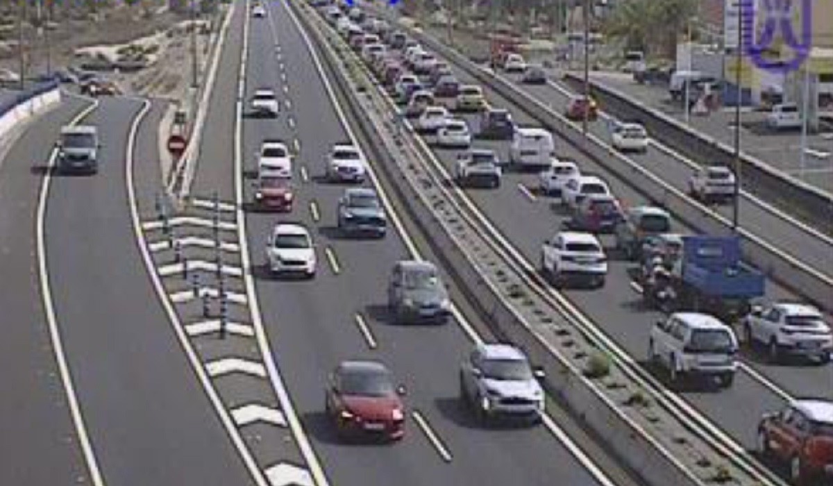 Colapso en la TF-1 por un accidente: "Se lo llevó por delante"