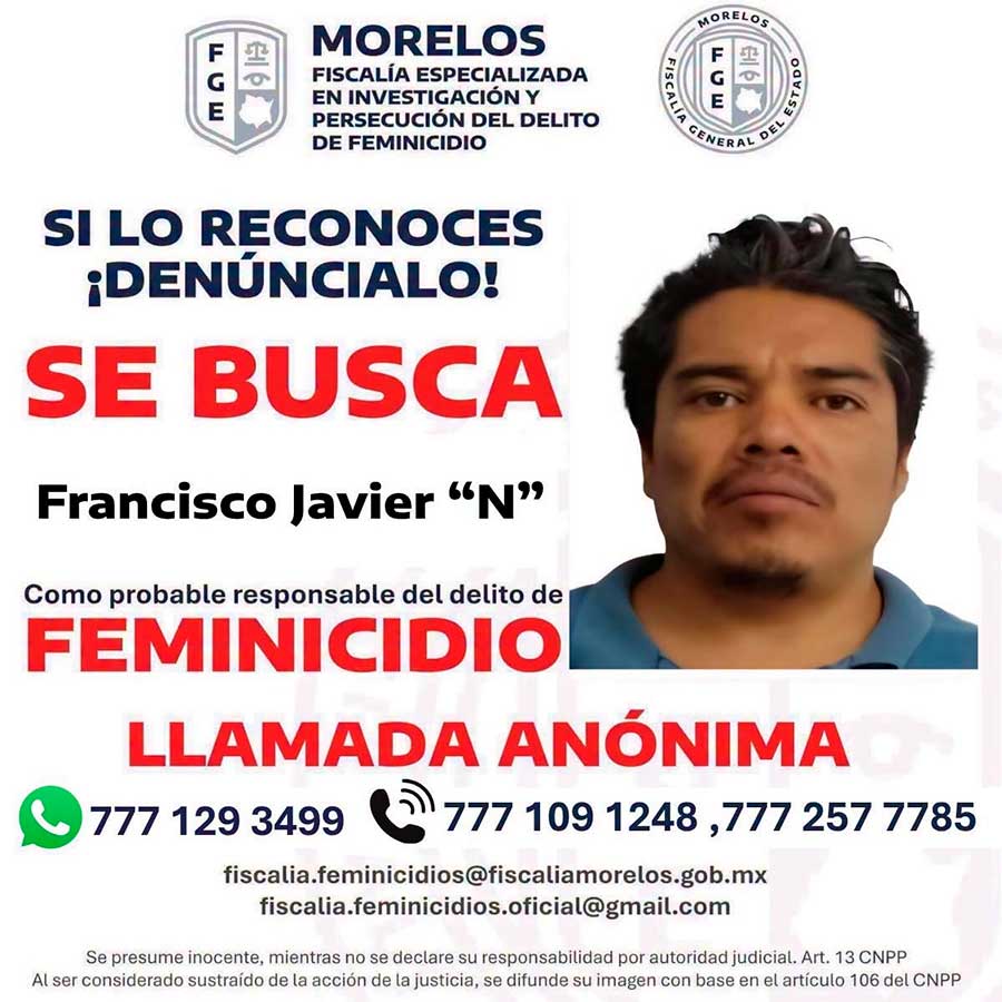 Principal sospechoso del asesinato de Claudia Tacoronte.
