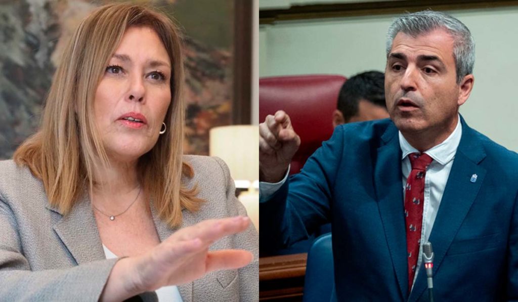 Astrid Pérez y Manuel Domínguez