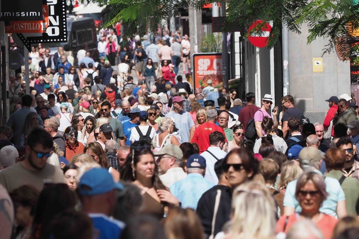 El centro de Santa Cruz concentra buena parte de la actividad comercial de la capital. Sergio Méndez