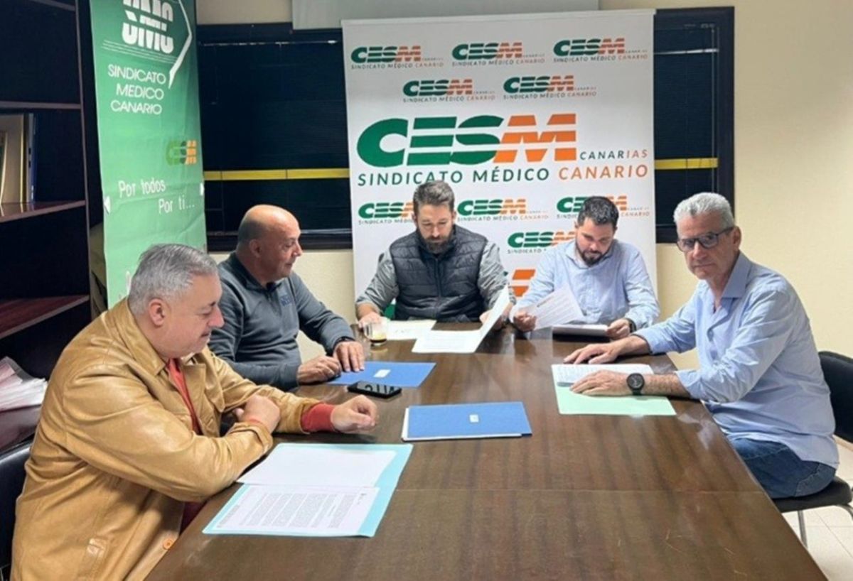 Representantes de Asamblea7islas se reunieron con el sindicato médico. | DA