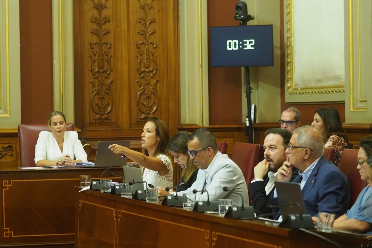 El PSOE: "El Ayuntamiento paga por un servicio de limpieza que no se está prestando en Santa Cruz"