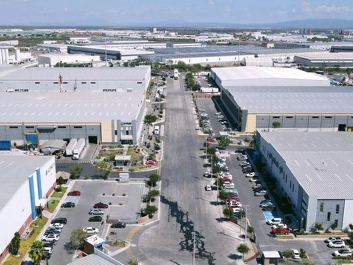 Panorámica del polígono industrial El Chorrillo, en Santa Cruz de Tenerife.