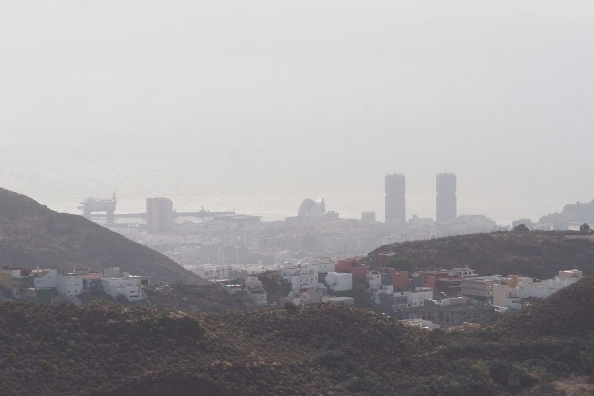 Calima y subida de temperaturas hoy en Canarias