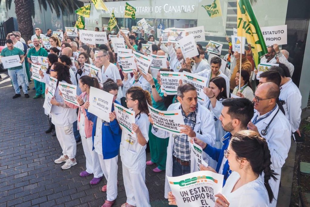 UGT pacta con el SCS guardias de 17 horas para los médicos y de 12 horas en fin de semana y fiesta