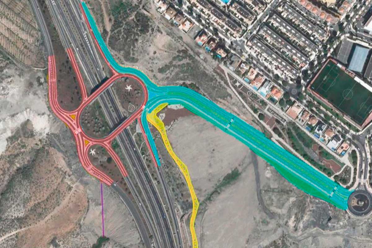 El Ayuntamiento de Adeje proyecta duplicar los carriles de entrada al casco