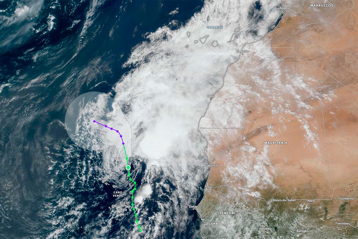 La tormenta Gonzalo cambia el tiempo en Canarias: Tenerife mira al domingo entre lluvias y bochorno