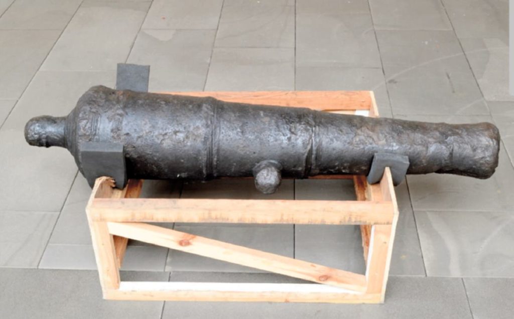 La historia de un cañón de la Guerra de la Independencia de EE.UU. hallado en Punta del Hidalgo
