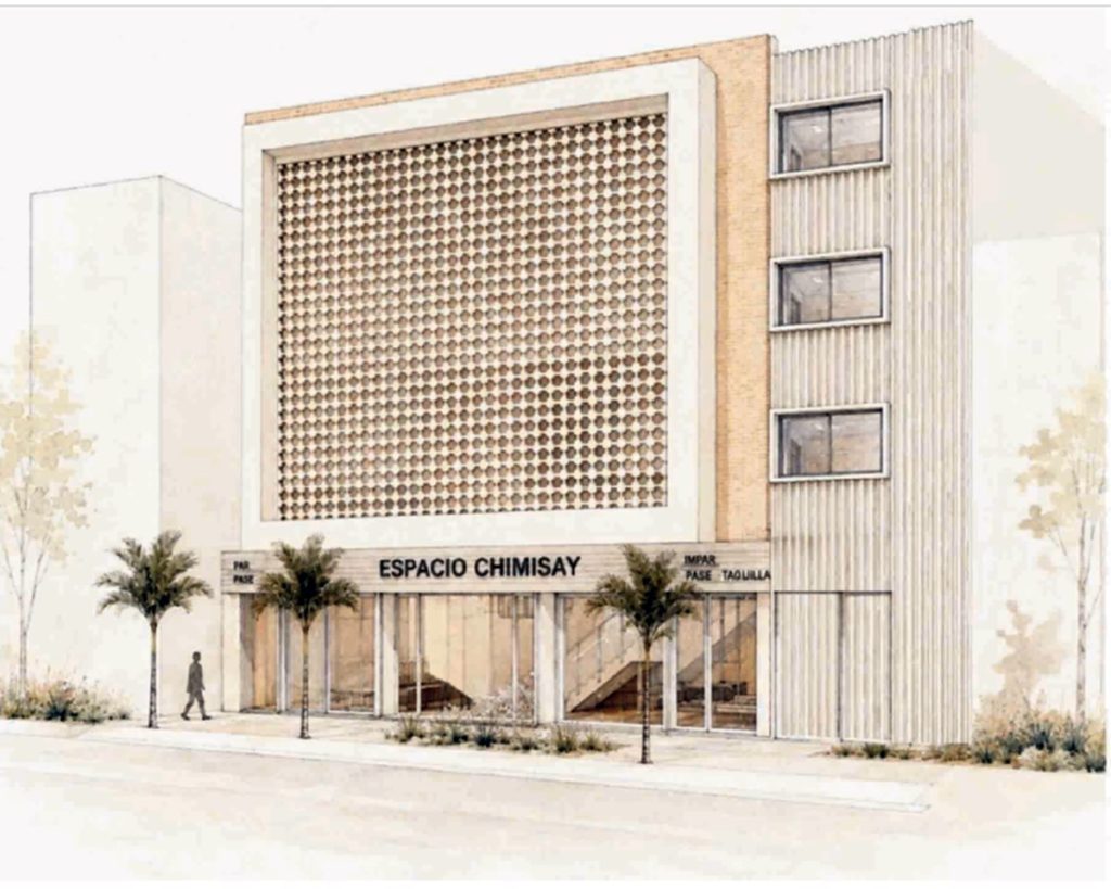 El cine Chimisay tendrá un gran ‘hall’ central de triple altura, un ascensor panorámico y camerinos