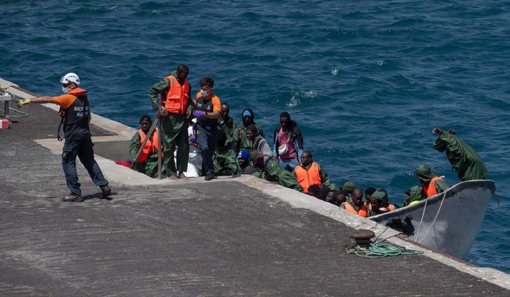 282 personas arriban a Canarias en un repunte de llegadas desde África