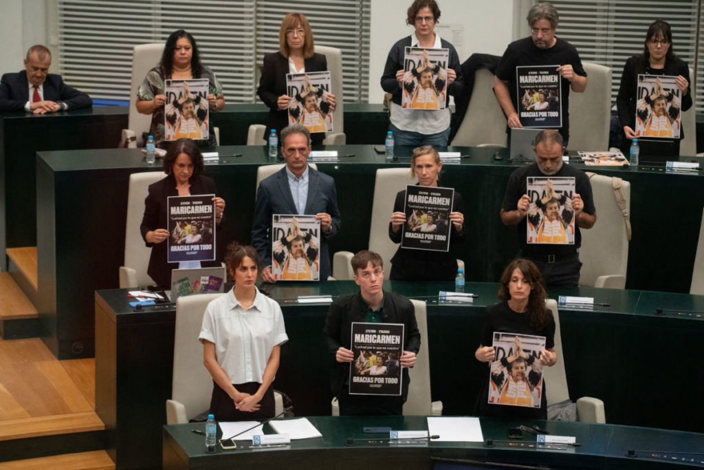 PP y Vox rechazan guardar un minuto de silencio en memoria a Maricarmen