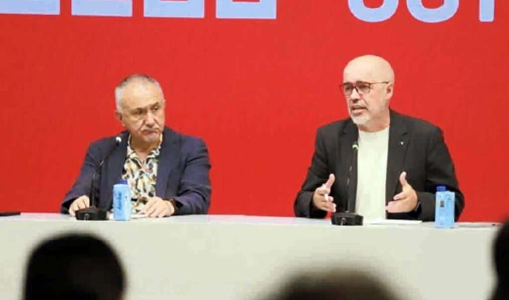 CC.OO. y UGT pactan una huelga general en otoño por los salarios y la vivienda