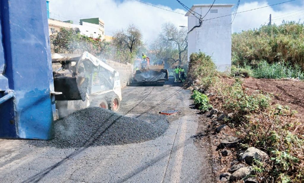 La Laguna pone fecha al final de las obras del Camino de Jardina