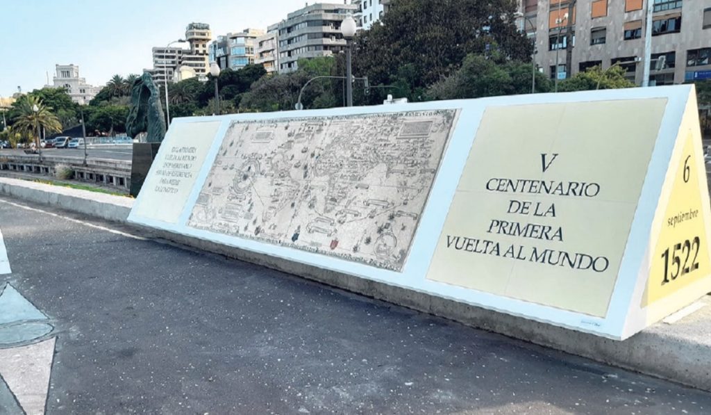 Santa Cruz de Tenerife en la primera circunnavegación