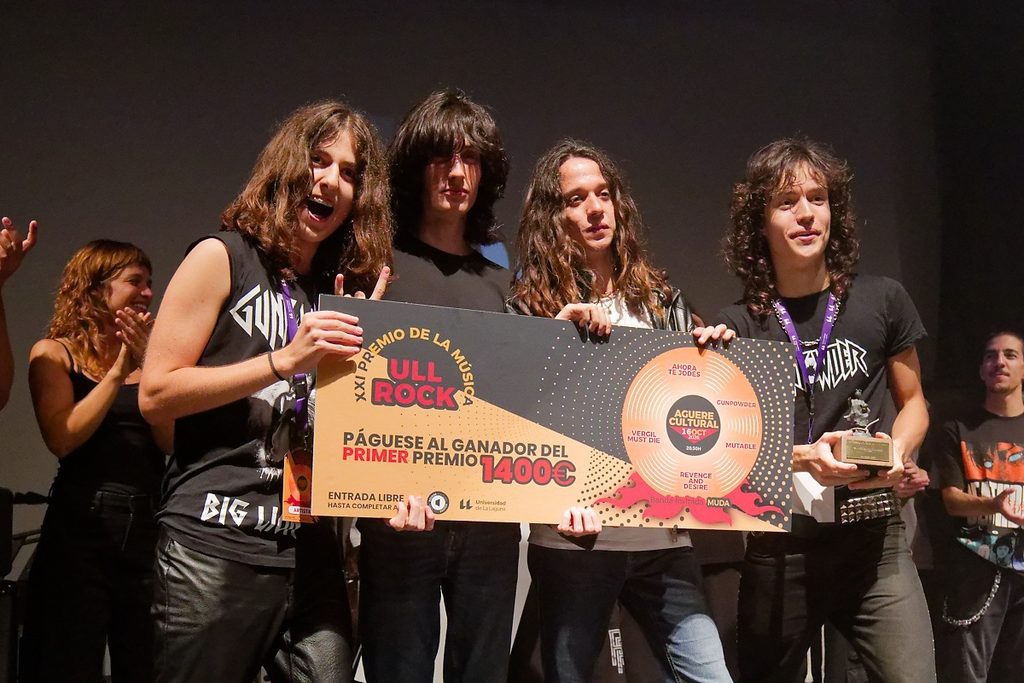 Gunpowder se alza en el Aguere Cultural con el XXI Premio de Música de la ULL