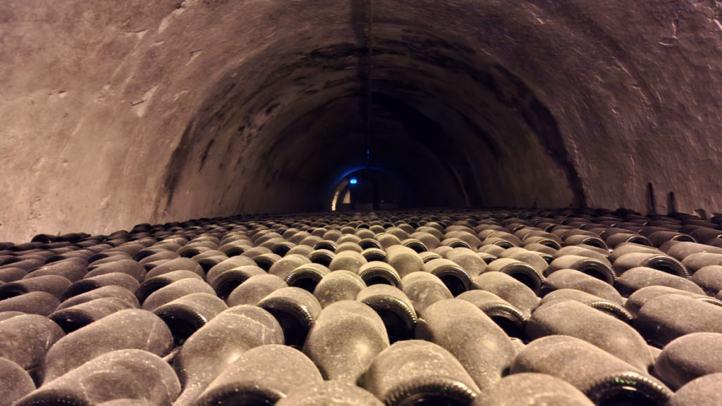 Taittinger, la bodega galorromana donde duerme el champagne