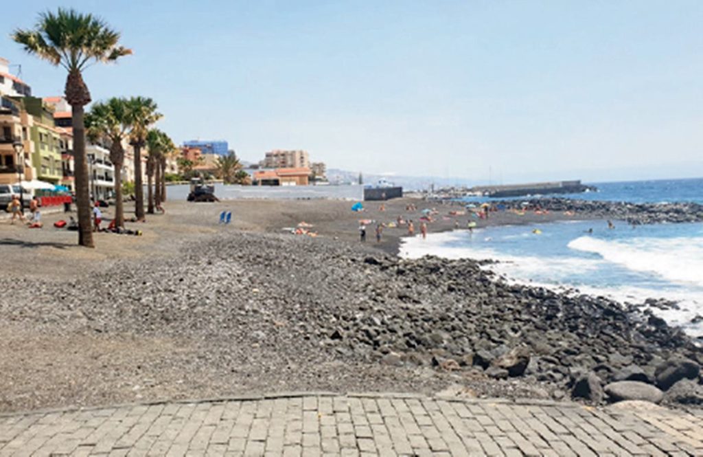 Candelaria inicia en el casco la remodelación de la playa de Olegario por valor de 895.324 euros