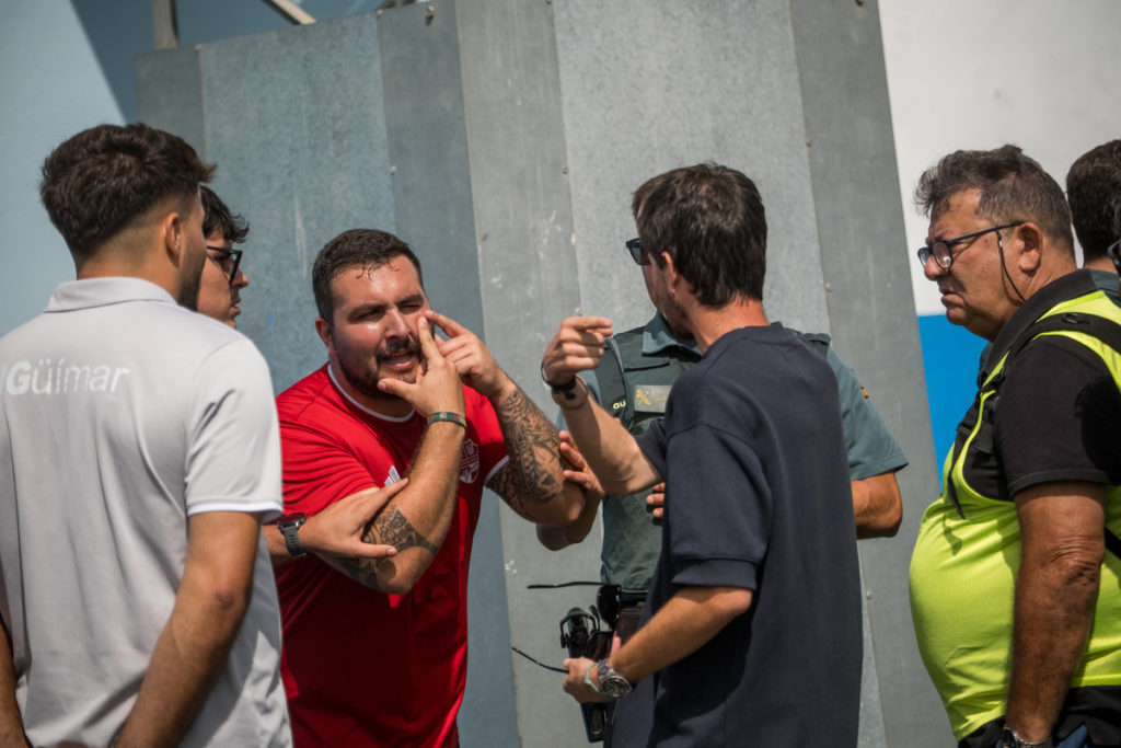 Güímar-Hortaleza: el caos campa a sus anchas y Tasagaya se queda sin fútbol