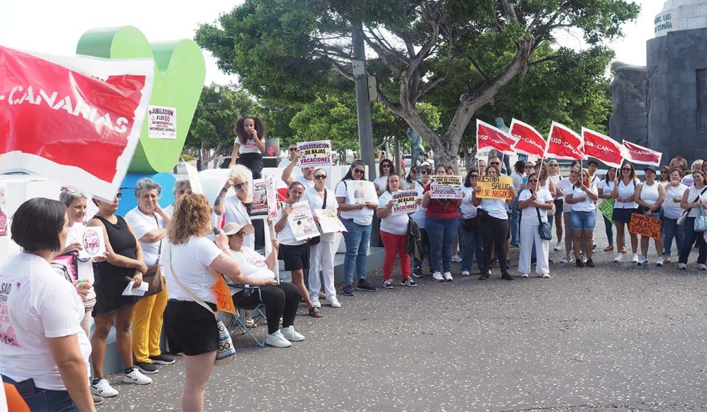 UGT amenaza con huelgas en la ayuda a domicilio en Canarias antes de final de año