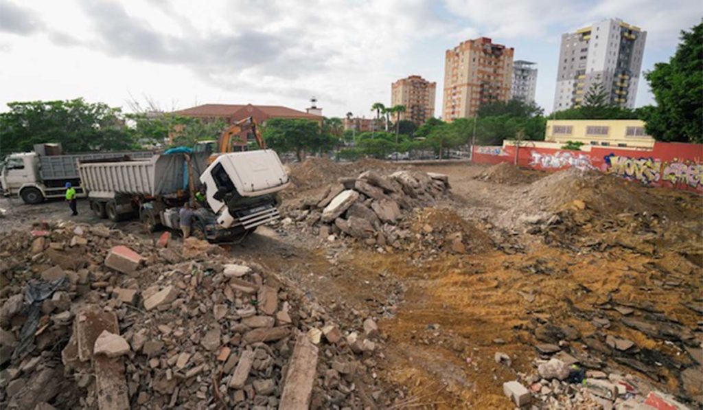 Santa Cruz transforma el antiguo polideportivo de Los Gladiolos: tendrá su primer 'pumptrack'