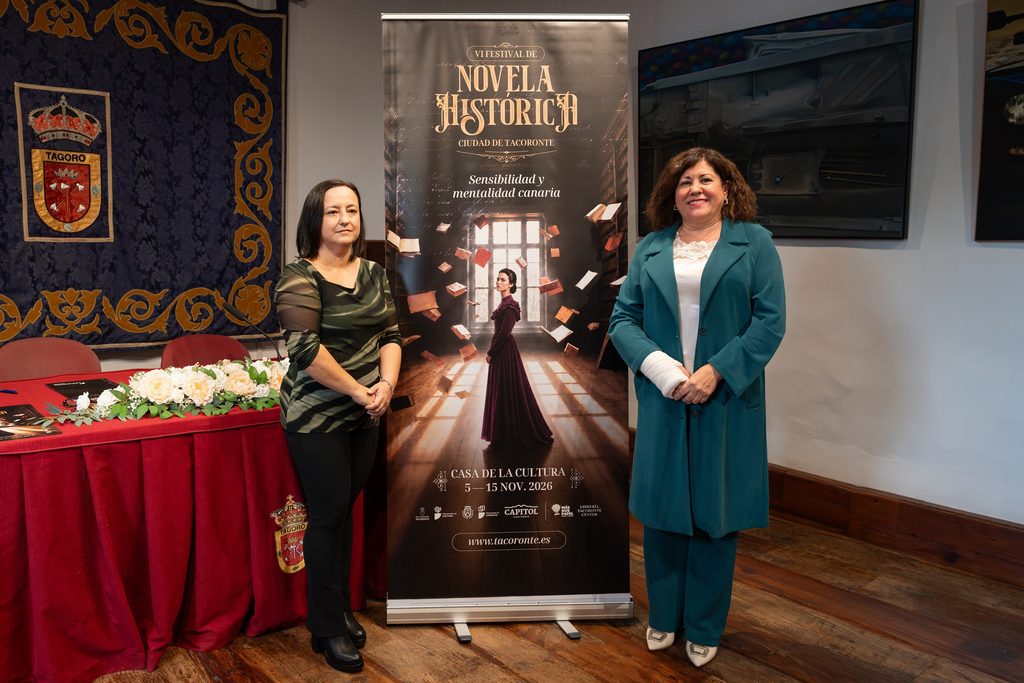 El Festival de Novela Histórica de Tacoronte premia a María del Mar Rodríguez y reivindica la memoria femenina