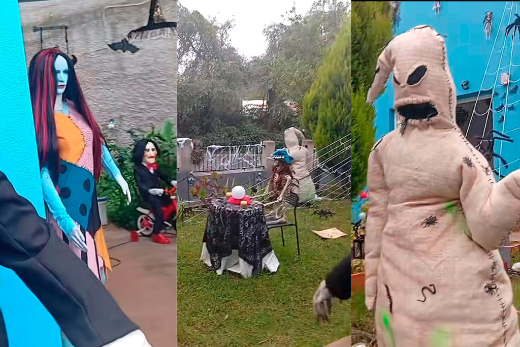 La casa de Tenerife que se transforma en una película de terror por Halloween: repartirán chuches gratis