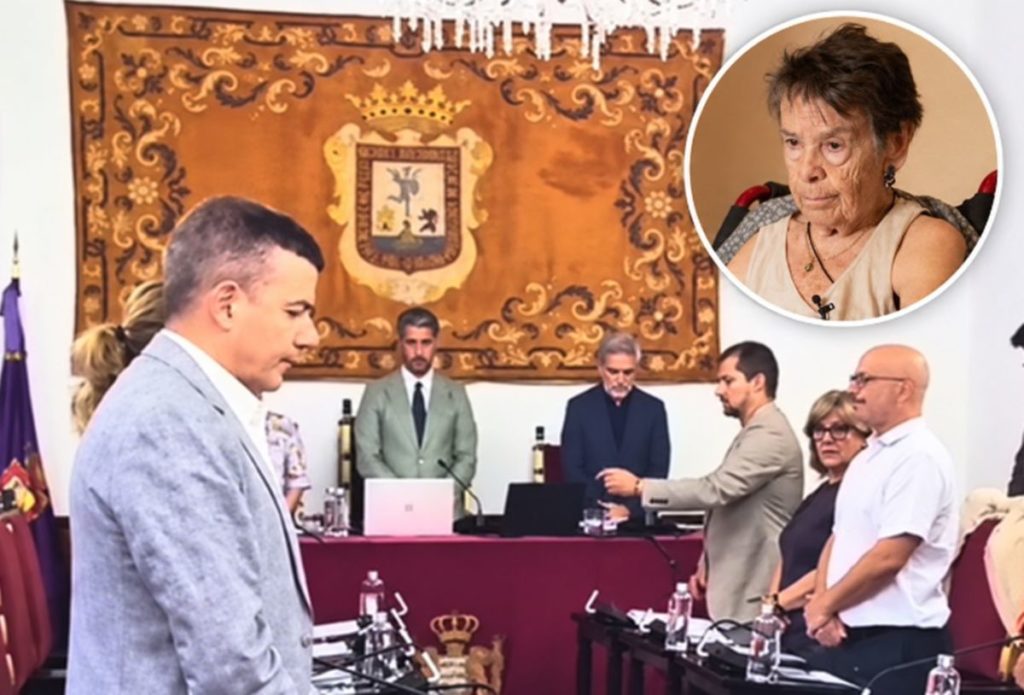 La Laguna guarda un minuto de silencio por Maricarmen