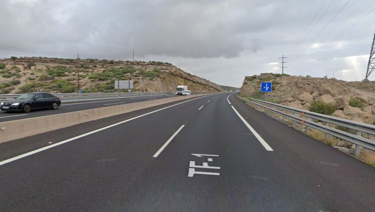 Dos muertos en la autopista TF-1 tras un accidente