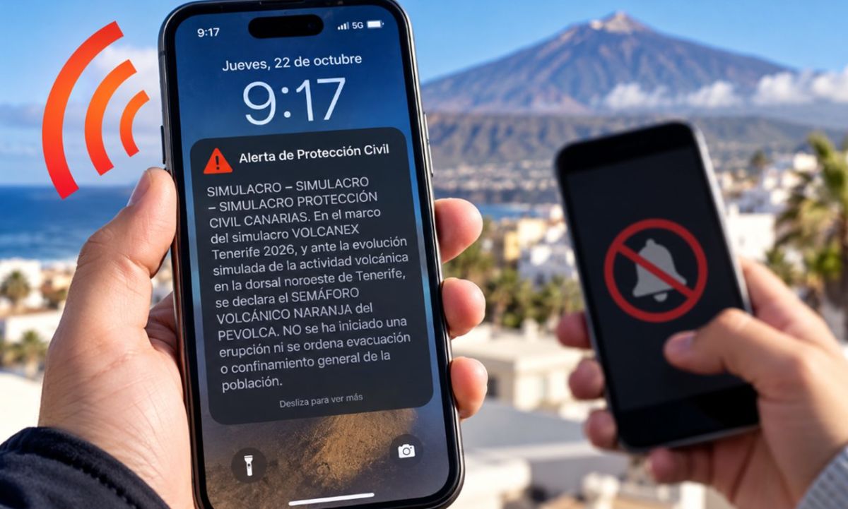 ¿No te ha sonado el ES-Alert en Tenerife? Estos son los posibles motivos