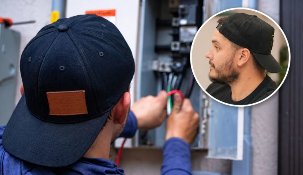 Rodrigo, electricista de 30 años