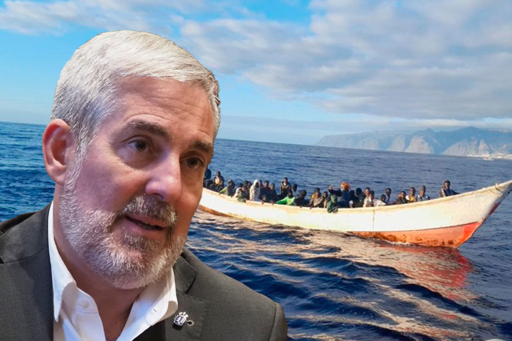 Clavijo exige a Sánchez "medidas urgentes" tras la llegada de 3.814 migrantes a Canarias en octubre