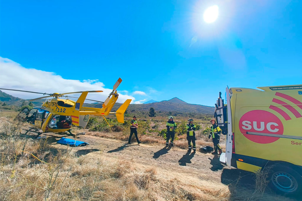 Grave accidente de moto en Tenerife: un hombre en estado crítico