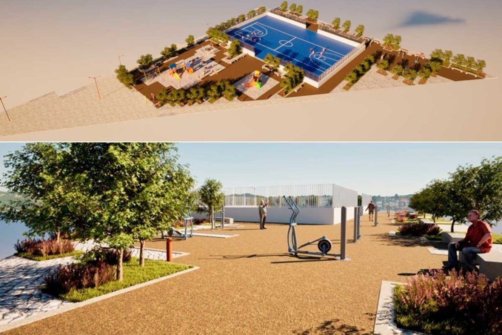 La Laguna prepara una nueva plaza de 4.000 metros cuadrados: tendrá cancha y juegos infantiles