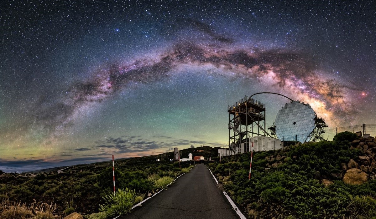 La Palma estrena cuatro telescopios gigantes capaces de detectar las explosiones más violentas del Universo